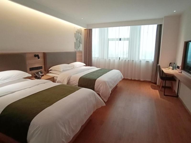 Greentree Inn Jiujiang Railway Station Business Hotel Екстер'єр фото