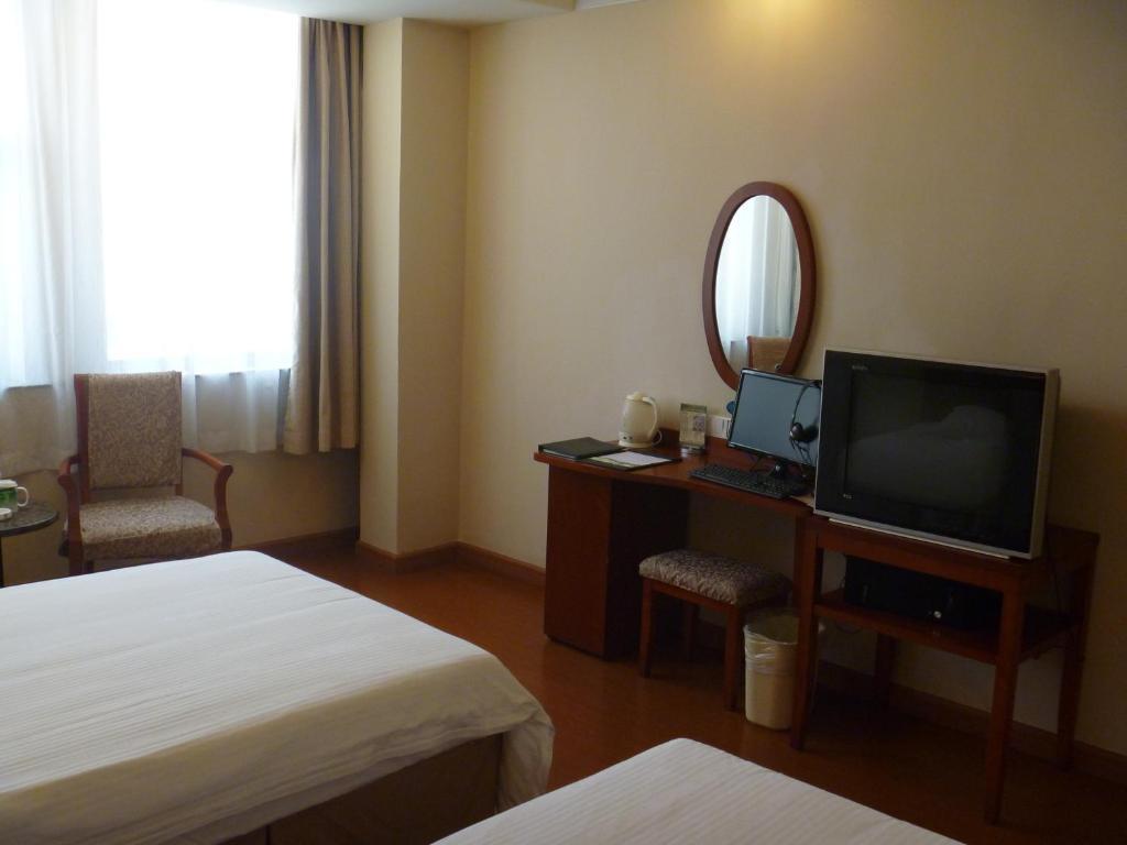 Greentree Inn Jiujiang Railway Station Business Hotel Номер фото