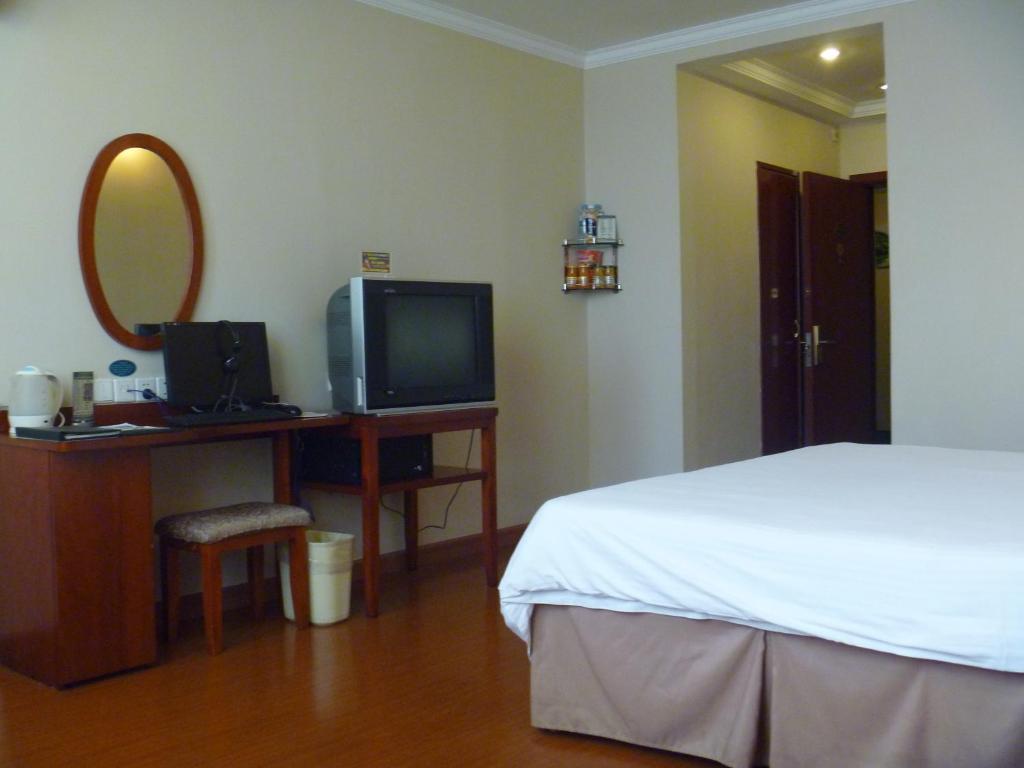 Greentree Inn Jiujiang Railway Station Business Hotel Номер фото