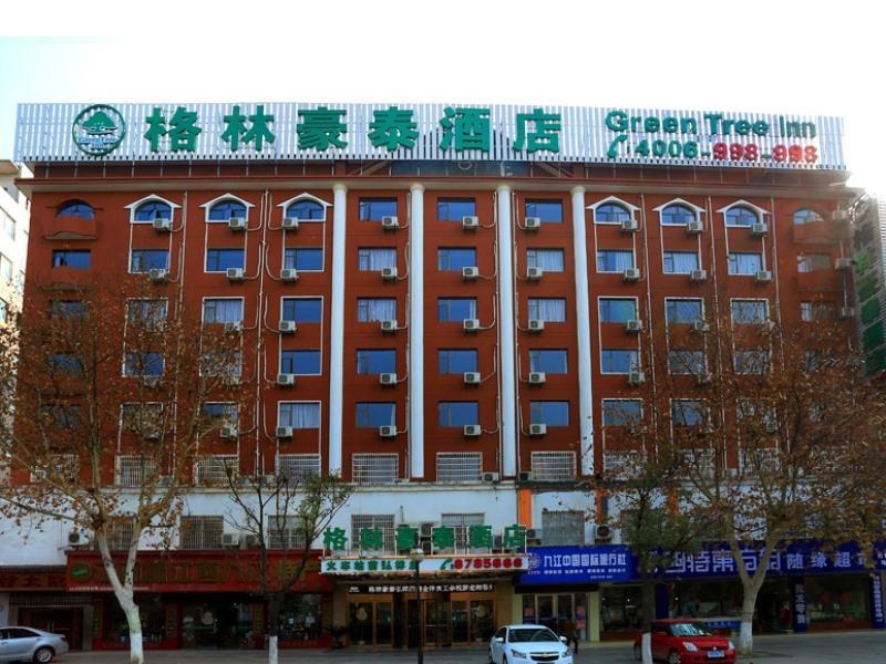 Greentree Inn Jiujiang Railway Station Business Hotel Екстер'єр фото